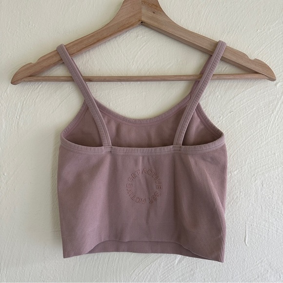 Set Active Ribbed Crop Tank - Picture 3 of 4